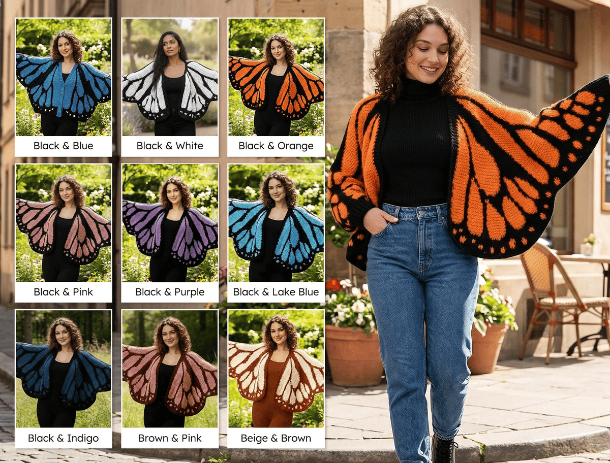 Monarch Butterfly Cardigan