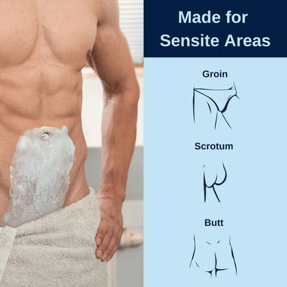 🔥INTIMATE Hair Removal Cream for Men - Gentle Foam Formula