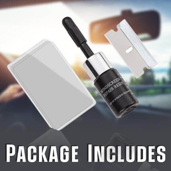 🏆Flash Sale⚡ 50K+ SOLD!🔥Cracks Gone Glass Repair Kit