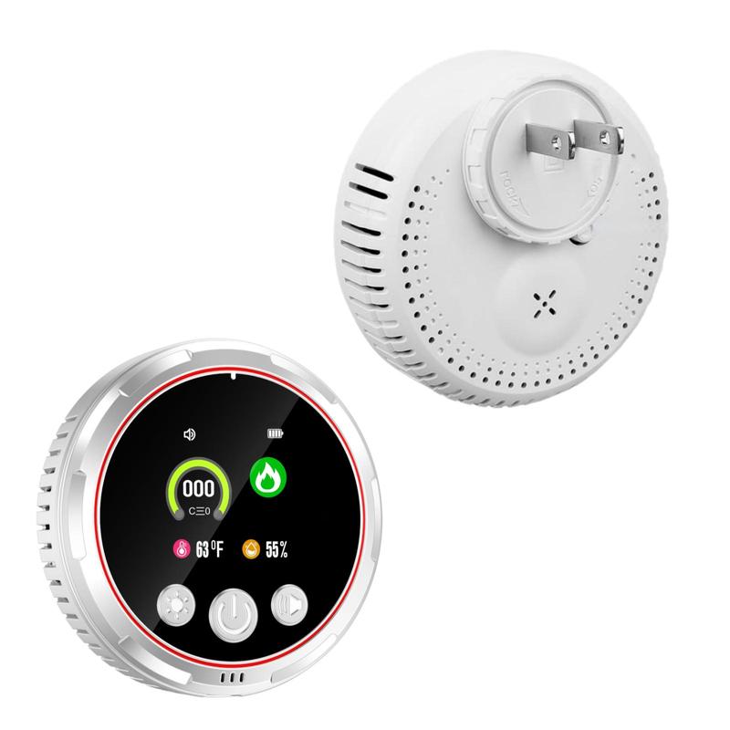 Advanced 5-in-1 Real-Time Precision Carbon Monoxide & Air Quality Monitor