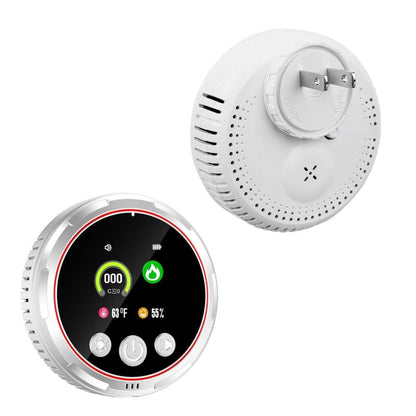 Advanced 5-in-1 Real-Time Precision Carbon Monoxide & Air Quality Monitor