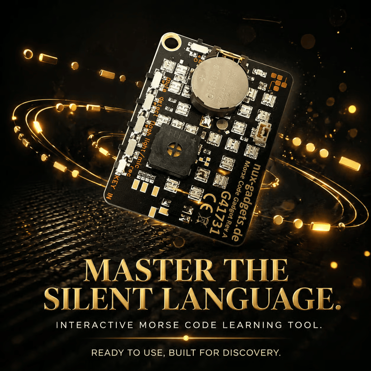 🔥Last Day 49% Off - 📟 Morse Code Trainer Card Pro (LED Edition)