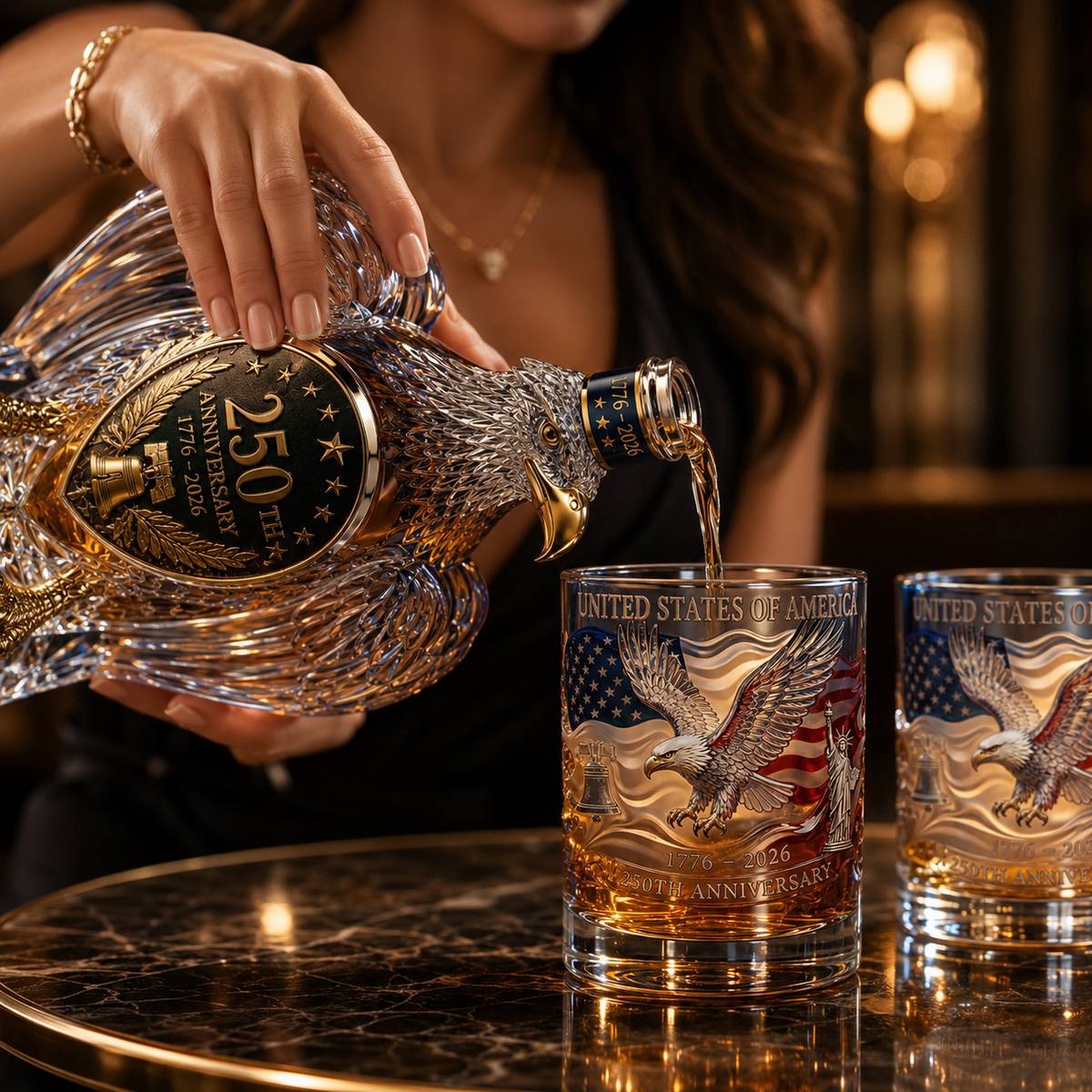 🔥 Flash Sale-50% Off 🦅250th Anniversary Commemorative Bottle