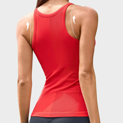 Built-In Bra Racerback Sports Cami Top