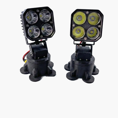 Laser LED Searchlight: Command the Night!  💡🔥✨