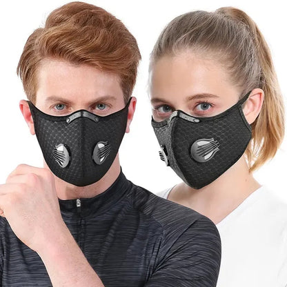 🔥LAST DAY 50% OFF -- 💖Reusable Carbon Filter Dust Mask – Built for Active Lifestyles