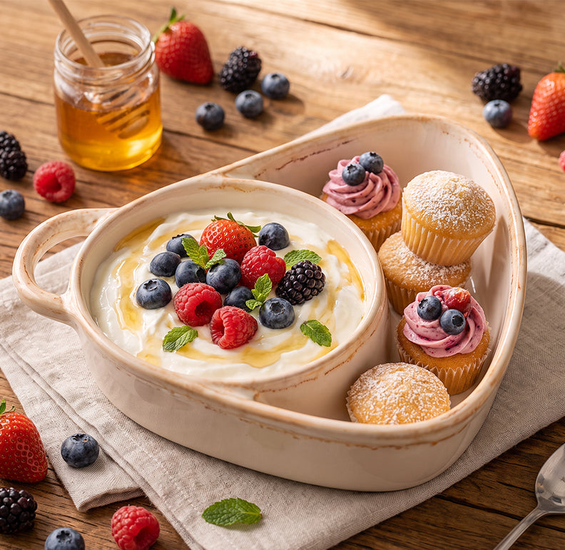 Greek Yoghurt, Berries and Granola