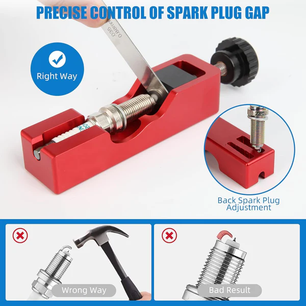🔥LAST DAY 49% OFF - 🛠️Spark Plug Gap Tool with Feeler Gauge