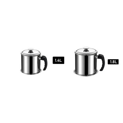Stainless Steel Oil Strainer Pot