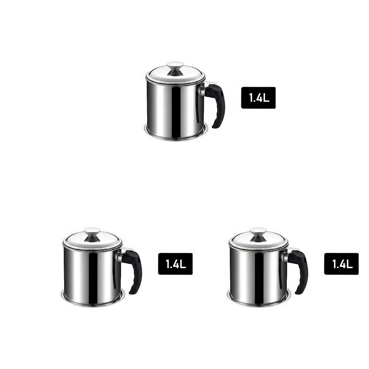 Stainless Steel Oil Strainer Pot