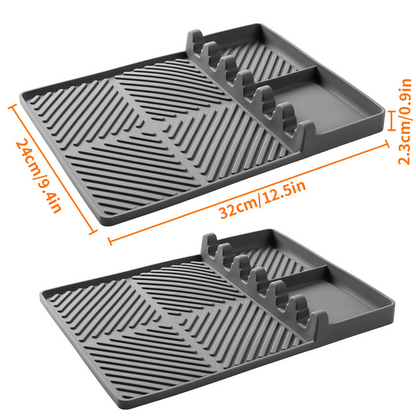 Silicone Grill Side Shelf Mat