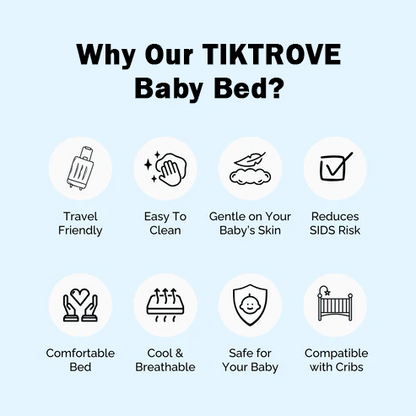 TIKTROVE™ -  The Ultimate Baby Bed