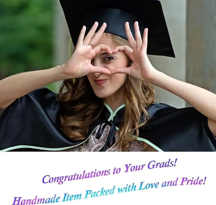 Graduation Compass Bracelet for Class of 2026 – Inspirational Gift for Her Him, High School College 8th Grade Graduate, Stainless Steel with Heartfelt Card & Graduation Cap Box