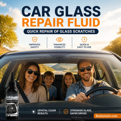 Fast-Acting Windshield Crack & Chip Repair Kit