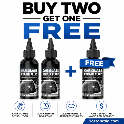 Fast-Acting Windshield Crack & Chip Repair Kit