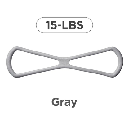 8-Shape Resistance Band 💪 with Comfort Massage Grip