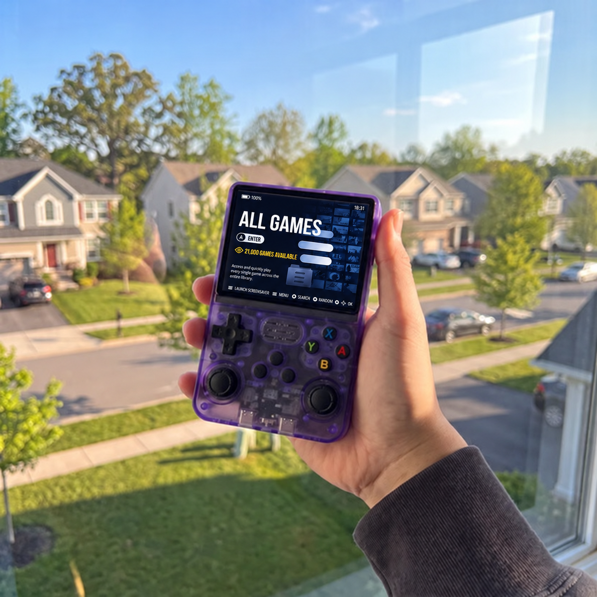 Tikveotr Pro 2.0 — R36S Retro Handheld Console