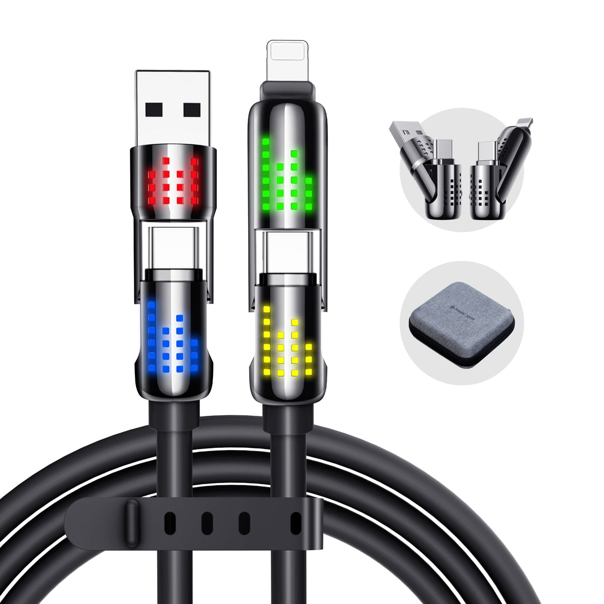 🔥240W 4-in-1 USB Fast Charging Cable
