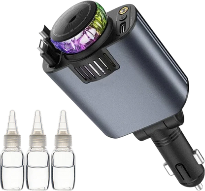 🔋⚡5-in-1 Charger & Aroma Diffuser & Starlight Ceiling