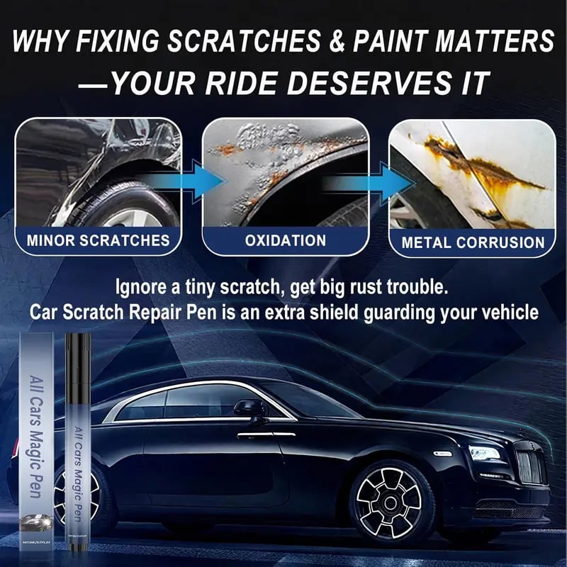 🚗 Magic Car Scratch Removal Pen – Instant Paint Repair & Shine 🛠️🍂 ...