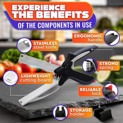 Multifunctional Scissors Food Vegetable Scissors