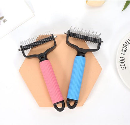 🐾🏆 Professional Deshedding Tool For Dogs And Cats – Gentle On Skin, Efficient Grooming & Comfortable Grip Design ✂️