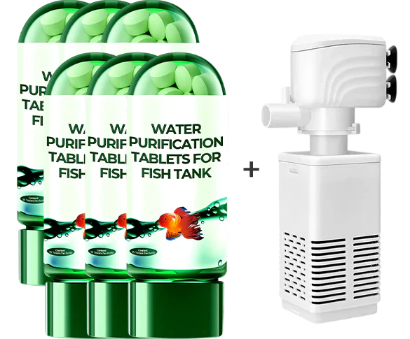 🔥Price to be restored soon !!♻️💧Powerful Aquarium Water Purification Tablet