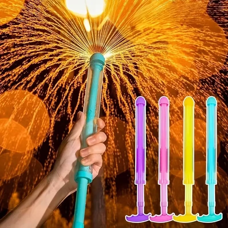 🔥360° Rotary Firework Water Blasters - Rapid-Fill Pump Action Pool Cannons for Summer Outdoor Games (Ages 3+)