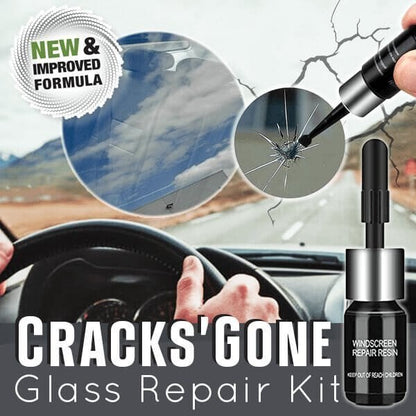 🏆Flash Sale⚡ 50K+ SOLD!🔥Cracks Gone Glass Repair Kit
