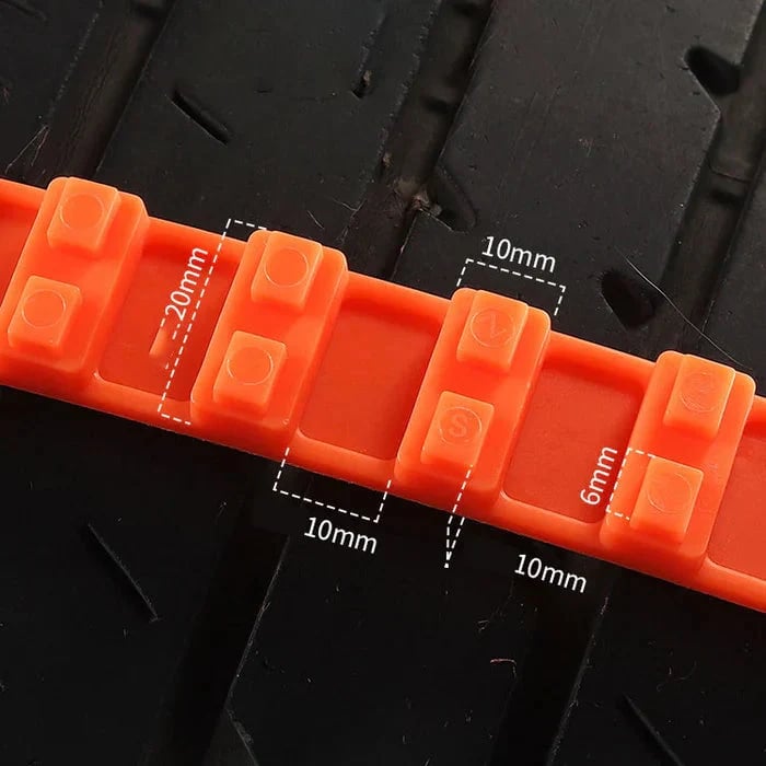 🔥2026 Winter Hot Sale🔥Universal Reusable Anti-skid PE Tire Chains