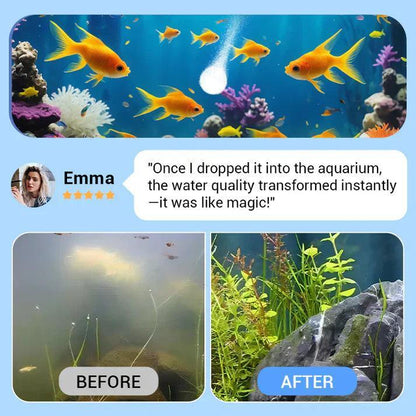 🔥Price to be restored soon !!♻️💧Powerful Aquarium Water Purification Tablet