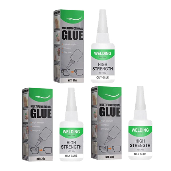 Welding High-Strength Oily Glue