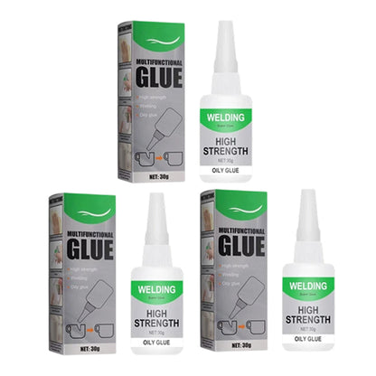 Welding High-Strength Oily Glue