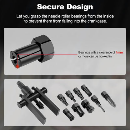 Motorcycle Wheel Inner Bearing Removal Tool Set