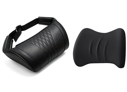 Memory Foam Car Neck Pillow – 3D contoured support