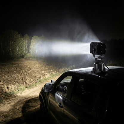 Laser LED Searchlight: Command the Night!  💡🔥✨