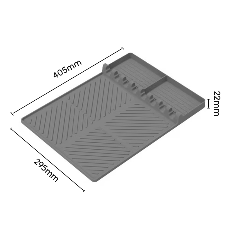 Silicone Grill Side Shelf Mat