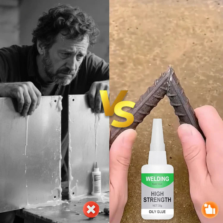 Welding High-Strength Oily Glue