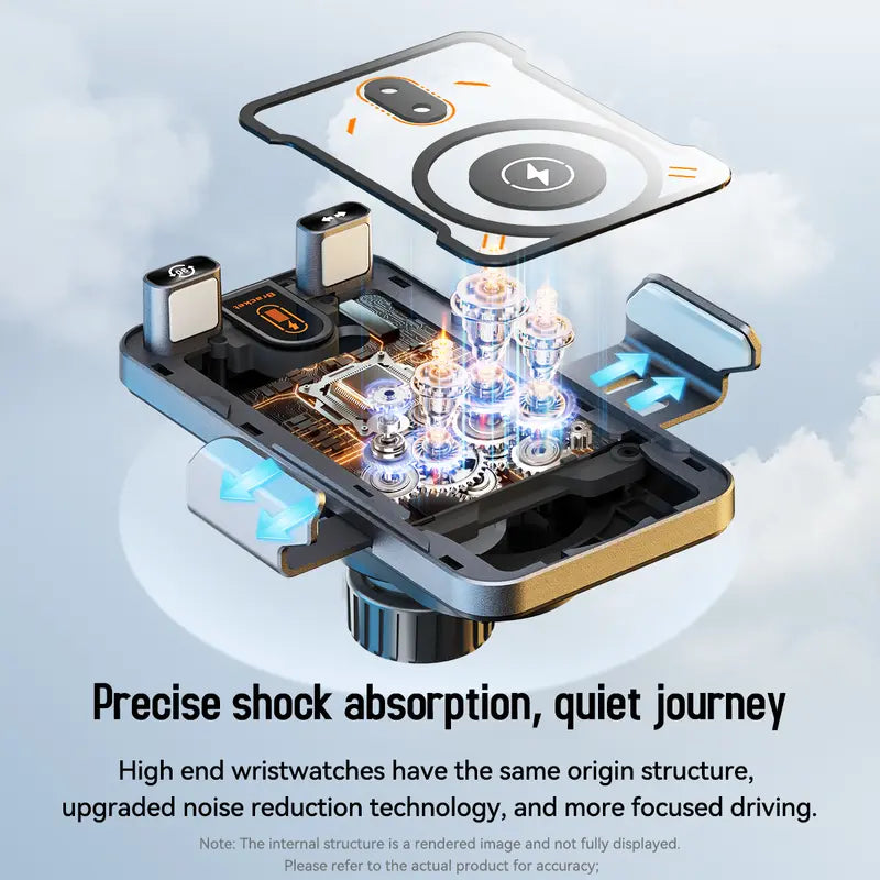 🎁🔥 2026 new cool car wireless fast charging holder, intelligent sensor opening and closing