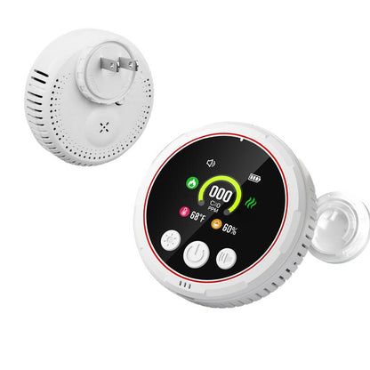 Advanced 5-in-1 Real-Time Precision Carbon Monoxide & Air Quality Monitor