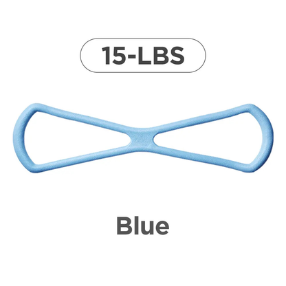 8-Shape Resistance Band 💪 with Comfort Massage Grip