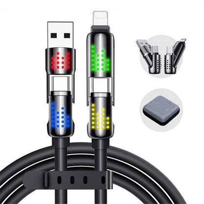 🔥240W 4-in-1 USB Fast Charging Cable