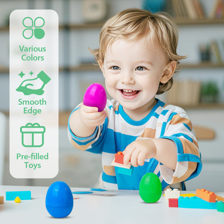 🔥Plush Animals Pre-Filled Easter Eggs （1 Set 36 Pcs ）