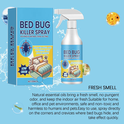 🔥Bed Bug Killer Spray — Kills Bed Bugs on Contact & Eggs — Natural Plant-Based Formula
