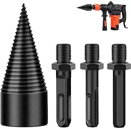 🔥Wood Log Splitter Firewood Drill Bit