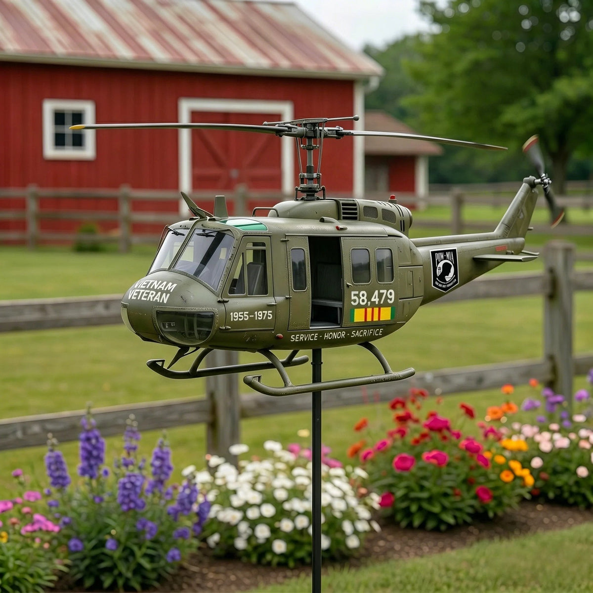 🏆Last Day Promo: 49% OFF 🎖️-Vietnam Veteran Helicopter Wind Spinner- ✈️Buy 3 Free Shipping Today!