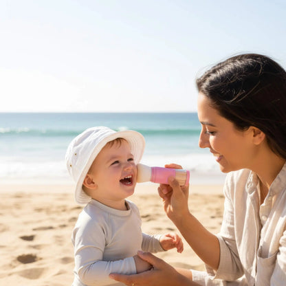 Brush-On SPF 50 Sunscreen | Portable Clean Sun Protection for All Skin Types