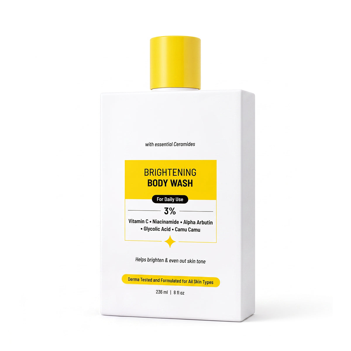 Brightening Body Wash With Vitamin C for Bright & Glowing Skin