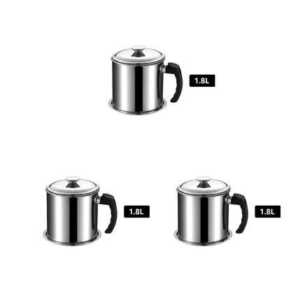 Stainless Steel Oil Strainer Pot