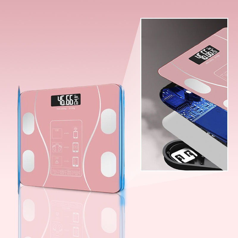Smart BMI Digital Wireless Weight Scales with LCD Display